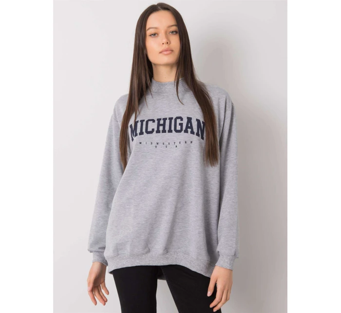 Mikina RV BL 6671.75P sivá