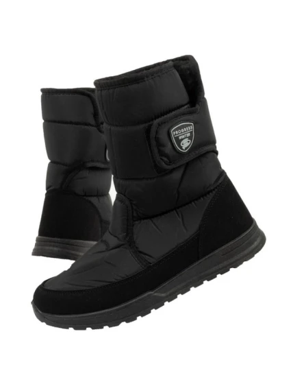 Pánske snehové topánky PROGJ-24-154 Black - Progress Pánske snehové topánky PROGJ-24-154 Black - Progress