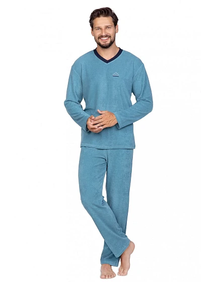 Pánské pyžamo model 21783180 dł/r 2XL3XL - Regina