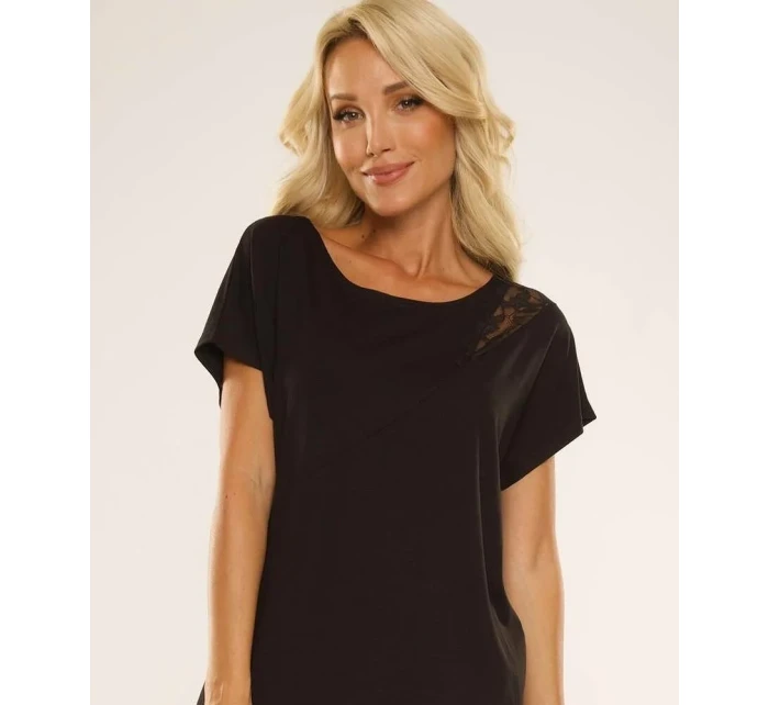 Dámská noční košile  kr/r 3XL4XL model 19446637 - De Lafense