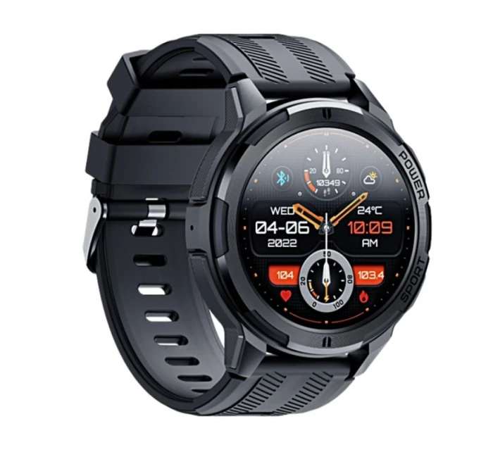 Pánske inteligentné hodinky Rubicon RNCF26-1 BLACK Pánske inteligentné hodinky Rubicon RNCF26-1 BLACK