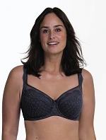 Podprsenka Selma s kosticami, Full Cup 5635, farba shadow blue – RosaFaia