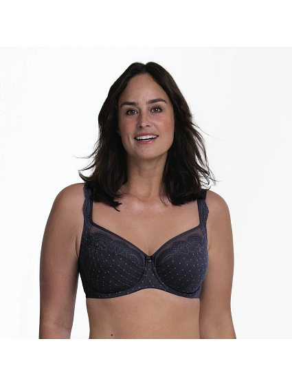 Selma podprsenka s kosticí Full Cup model 22266937 shadow blue - RosaFaia