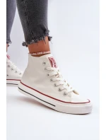 Dámské vysoké tenisky Big Star model 21654781 bílé - Big Star Shoes