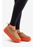 Dámské Sněhule Na Platformě S Svrškem Camel model 21676519 - Boto Dámské Sněhule Na Platformě S Svrškem Camel model 21676519 - Boto