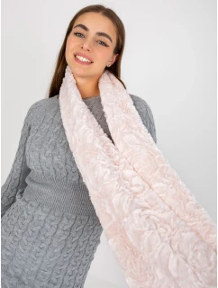 Tunelový šál AT KM S 8253.18 svetlo ružová