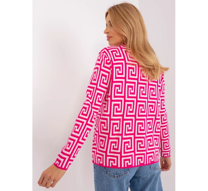 Sweter AT SW model 18955191 fuksjowy - FPrice