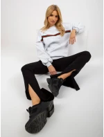 Dámská mikina EM BL model 18140163 světle šedá - FPrice Dámská mikina EM BL model 18140163 světle šedá - FPrice