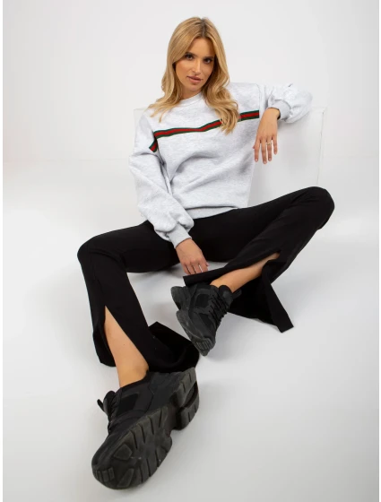 Dámska mikina EM BL 760.01 svetlo šedá - FPrice