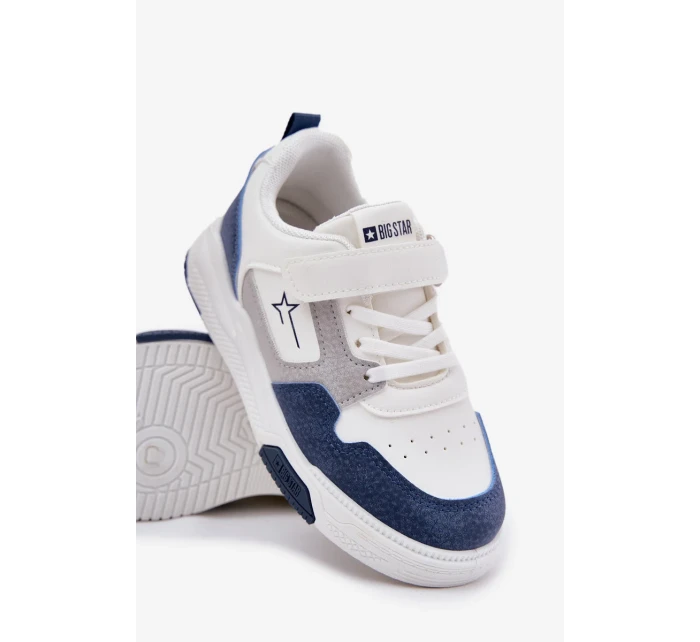 Detské tenisky Big Star - biela/modrá Detské tenisky Big Star - biela/modrá