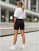 Dámske športové cyklistické šortky, čierne, FashionStreet SY0557 Dámske športové cyklistické šortky, čierne, FashionStreet SY0557