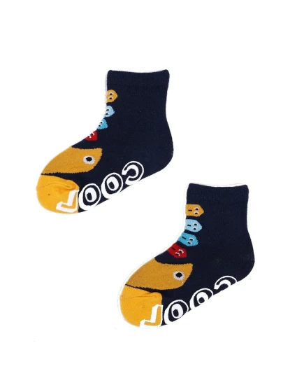YOCLUB SKA-0003C Chlapčenské ponožky ABS 17-34