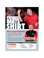 Červené tričko Harrows Premier Červené tričko Harrows Premier