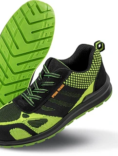 R Bezpečnostní boty 30. neon green/black model 22429021 - Result