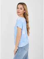 T shirt model 22031440 jasny niebieski - FPrice