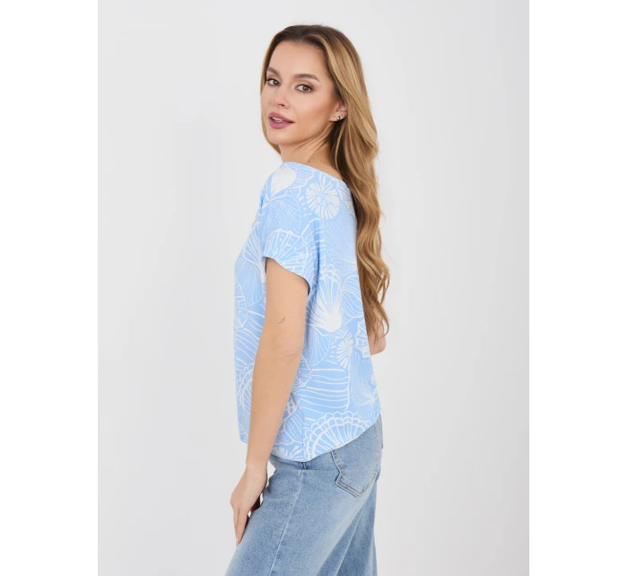 T shirt model 22031440 jasny niebieski - FPrice