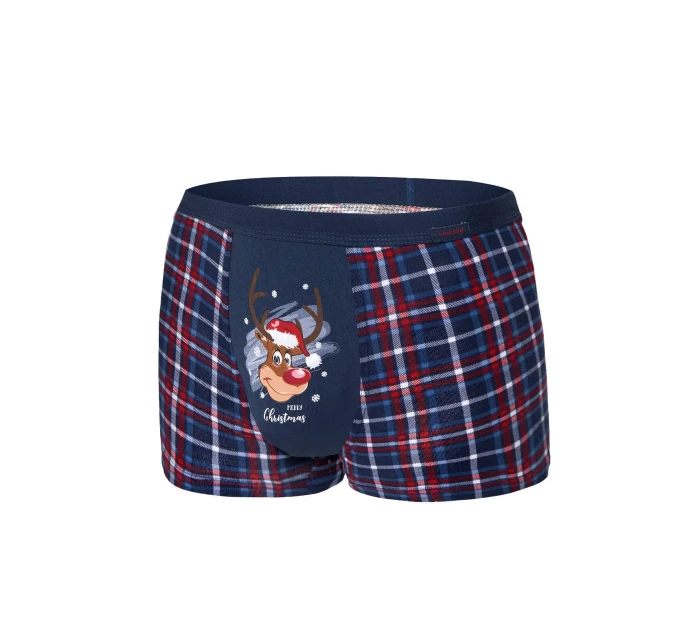 Sobie boxerky 007/57 Merry Christmas navy blue - Cornette