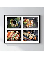 Personalizovaný magický fotob obraz v ráme – 40x50 – koláž fotografií Personalizovaný magický fotob obraz v ráme – 40x50 – koláž fotografií