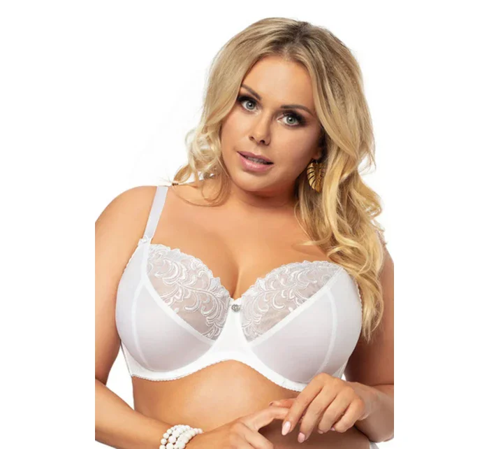 Dámska podprsenka 378 white - GORSENIA Dámska podprsenka 378 white - GORSENIA