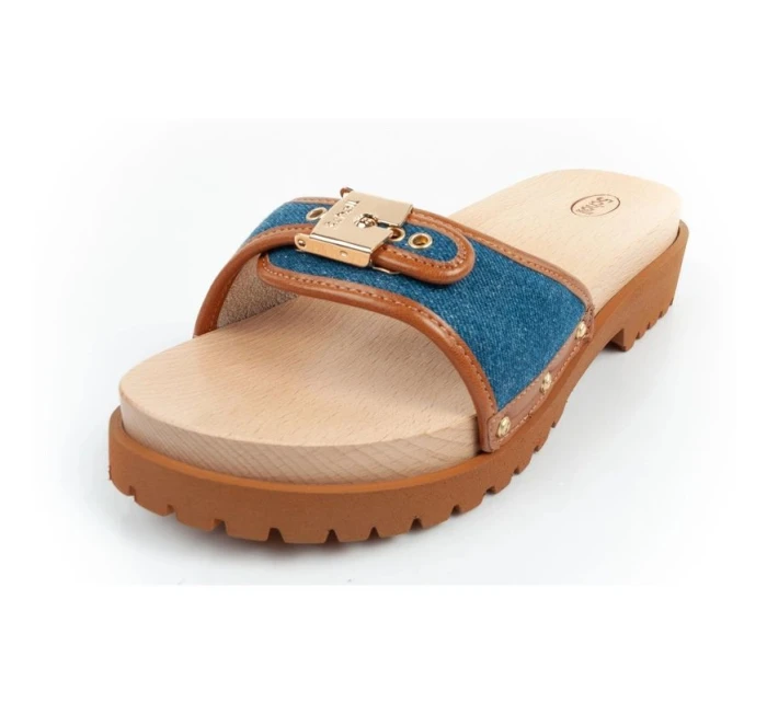 Scholl Pescura Iconic W F305492349 dámske dreváky žabky Scholl Pescura Iconic W F305492349 dámske dreváky žabky