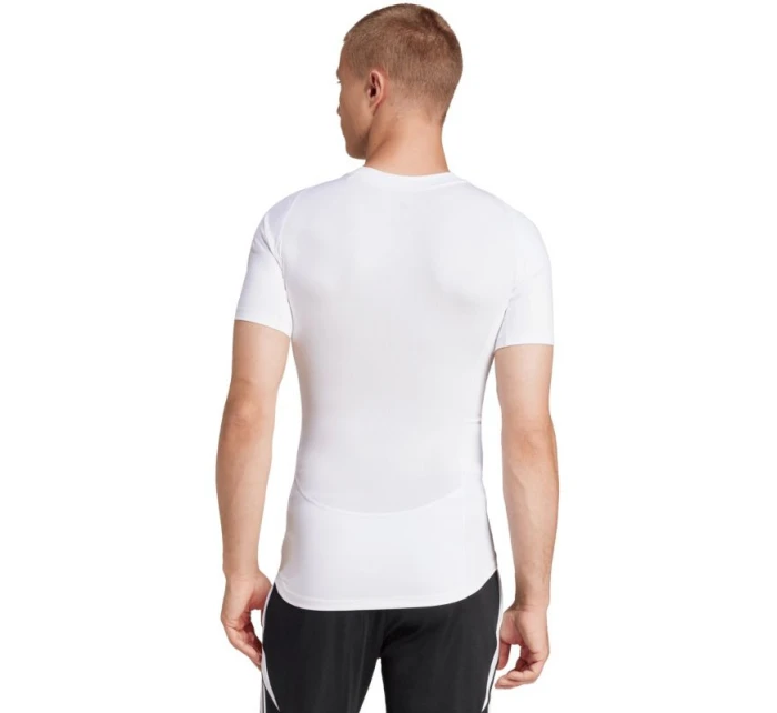 Pánske tričko adidas Techfit s krátkym rukávom biele JP4675 pánske