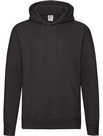 Fruit of the Loom Premium Hooded Sweat – Pánska mikina s kapucňou 16.2152 čierna