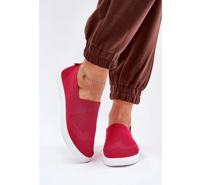 Damskie Tenisówki Slip-on Big Star FF274A605 Fuksja Damskie Tenisówki Slip-on Big Star FF274A605 Fuksja