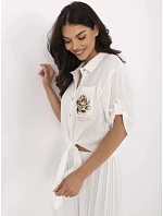 Koszula DHJ KS model 21129453 1.66 ecru - FPrice