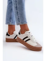 Dámske tenisky na platforme White Egelia Dámske tenisky na platforme White Egelia