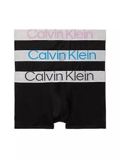 Pánské spodní prádlo LOW RISE TRUNK 3PK 000NB3074AMH8 - Calvin Klein