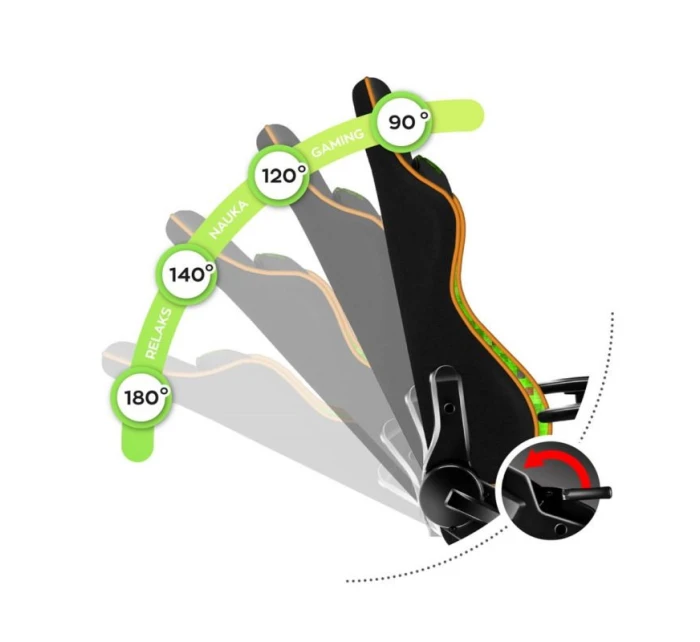 Dětská herní židle  Mesh model 21325982 - Huzaro