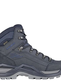 Vysoké turistické topánky Lowa Renegade Evo GTX Mid – tmavomodrá/modrá, veľkosť: 42,5
