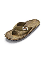 Pánske žabky Gumbies ISLANDER FLIP-FLOP PALM LEAF KHAKI