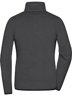 JN Dámská fleecová bunda 02. dark melange/black model 22538383 - Daiber JN Dámská fleecová bunda 02. dark melange/black model 22538383 - Daiber
