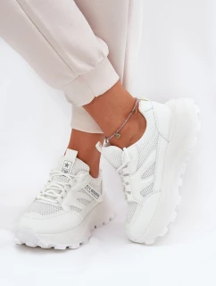 Dámské Sportovní Boty Sneakers Na Podešvi Bílé model 21691180 - Boto