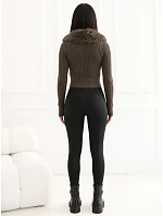 Sweter CS SW model 22559312 brązowy - FPrice Sweter CS SW model 22559312 brązowy - FPrice