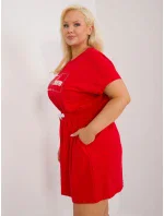 Sukienka RV SK model 19920691 czerwony - FPrice
