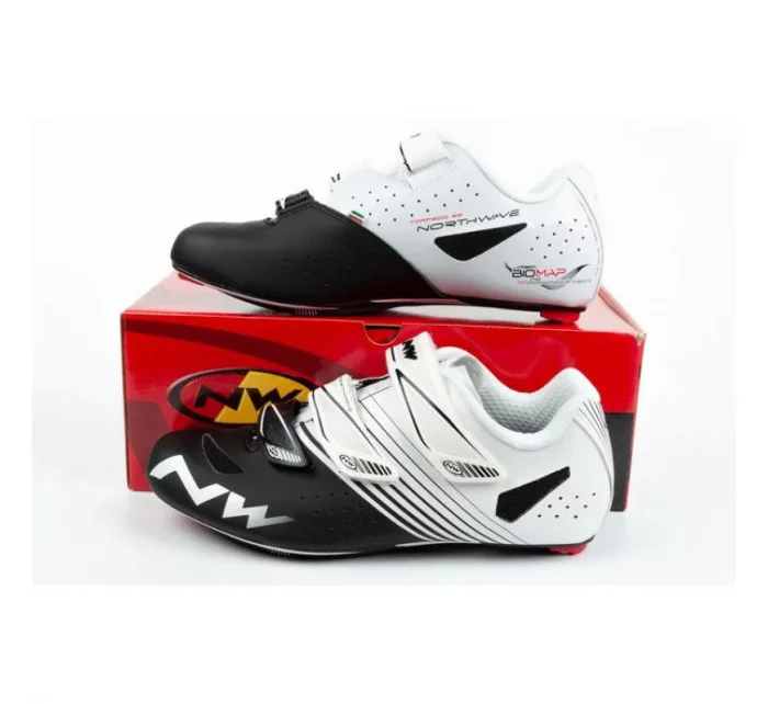 Pánská cyklistická obuv 3S M 51 Černá s bílou model 20680771 - Northwave Pánská cyklistická obuv 3S M 51 Černá s bílou model 20680771 - Northwave