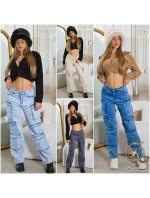 Sexi džínsy J209F svetlomodré - Koucla