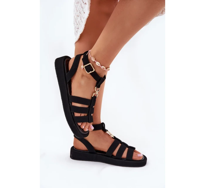 Sandále model 213918 Krok vo veľkom štýle