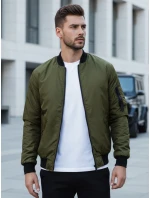 Pánská bunda bomber zelená Dstreet model 21968730 - FashionStreet