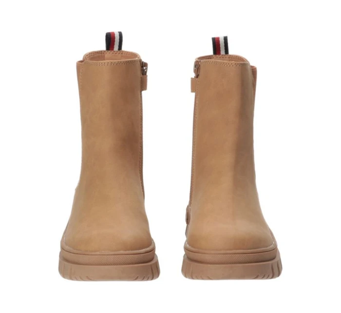 Tommy Hilfiger Bootie Cognac W T3A5-33059-0315582-582 topánky Tommy Hilfiger Bootie Cognac W T3A5-33059-0315582-582 topánky