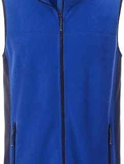 Daiber JN 856 Pánska pracovná fleecová vesta – Strong 02.0856 royal/navy