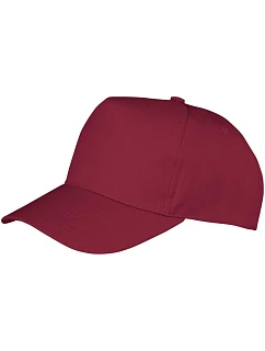 Result Headwear RC 084X 5-panelová čiapka 28.084X burgundská