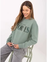 Bluza model 21236052 pistacjowy - FPrice Bluza model 21236052 pistacjowy - FPrice