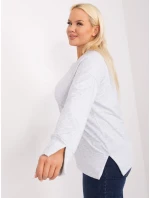 Blúzka RV BZ 9198.10x svetlo šedá