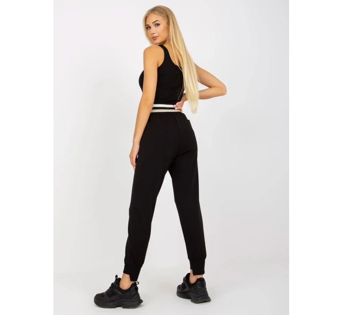 Tepláky TW DR OB030.57 čierna