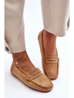 Dámske semišové mokasíny Camel Lenvie Dámske semišové mokasíny Camel Lenvie