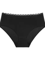 Dámske nohavičky Feel Of Cotton Midi - BLACK - black 0004 - TRIUMPH