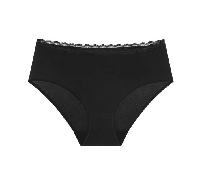 Dámske nohavičky Feel Of Cotton Midi - BLACK - black 0004 - TRIUMPH
